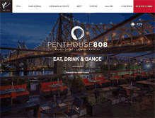 Tablet Screenshot of penthouse808rooftop.com